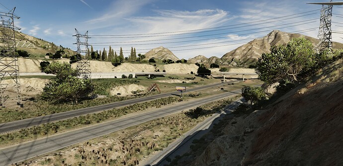 [PAID] [YMAP] Broken Sandy Highway Bridge - Apocalypse/Mil-Sim YMAP thumbnail 2