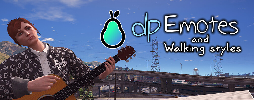 dpEmotes 1.7 (390+ emotes) Walkingstyles, Keybinding, Dances ...