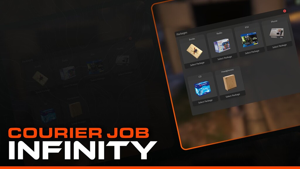 [ESX/QB] Infinity - Courier job - FiveM Releases - Cfx.re Community