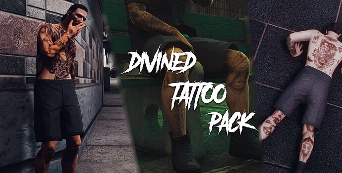 [PAID] [ADDON] 40 Gang/Generic Tattoos by Divined Thumbnail