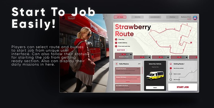 CodeM mLSTransit ( Advanced Bus Job ) ESX QB thumbnail 4