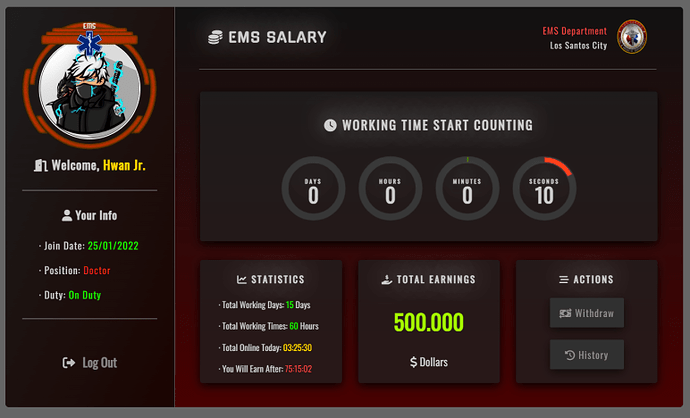 [RELEASE][PAID][ESX] H&N CORE | THE PAY CHECK & BOSS CHECK SYSTEM V1.0 Thumbnail