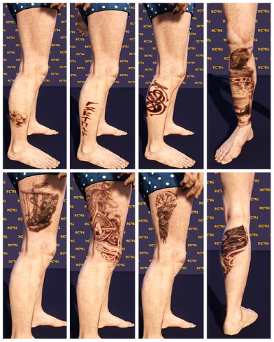 [ADDON] Viking Tattoo Pack - RCore Tattoo thumbnail 8