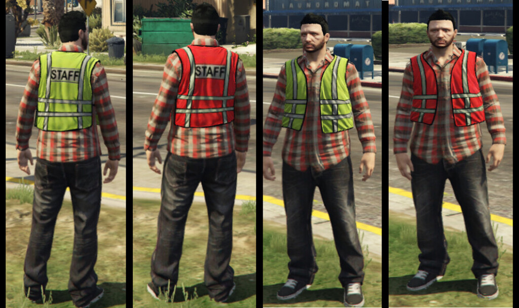 Staff High-Vis Vest/Staff EUP Traffic Vest [FREE] - FiveM Releases ...