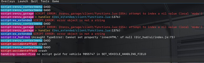 error renzu