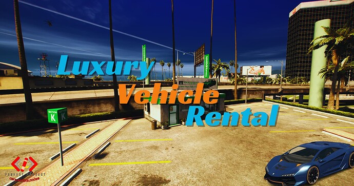 [QB-Core] Luxury Vehicle Rental Thumbnail
