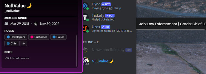 Discord Jobs | QBCore / ESX | Fivem Thumbnail