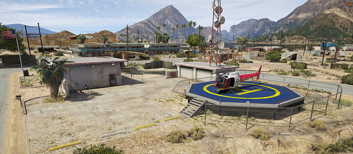 [Release][Paid]Improved Sandy Shores Fire Station with Optional Helipad[YMAP] thumbnail 5