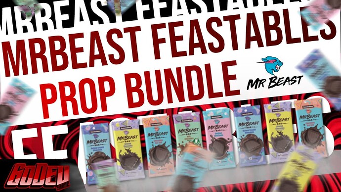 [PAID] MrBeast Feastables Prop Bundle Thumbnail