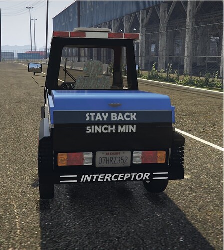 [NSFW] LSPD P.E.N.I.S Patrol Cart