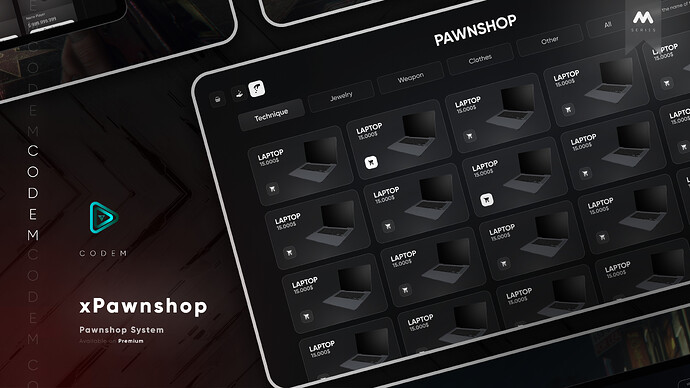 CodeM xPawnshop ESX QB Thumbnail