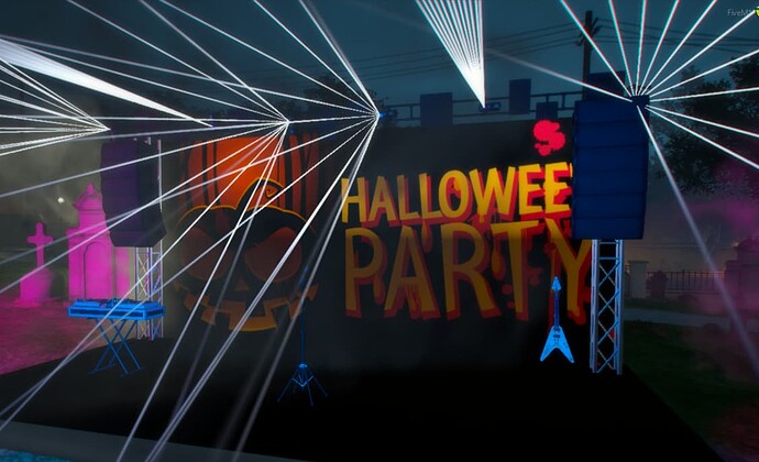 [PAID] Halloween MAP Party Cemetery - for FiveM Thumbnail