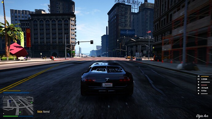 [ESX] Klaerwerk Styled HUD With Car Mileage thumbnail 3