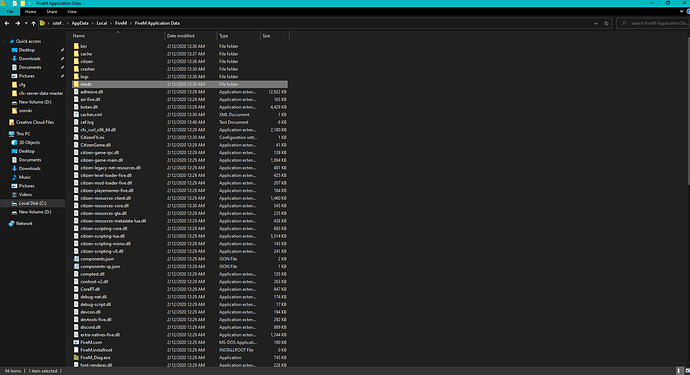 fivem folder