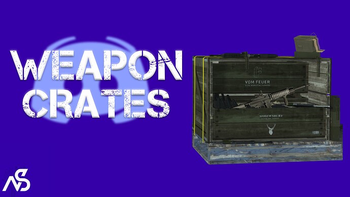 [PAID] [ESX/QB/STANDALONE] Weapon Crates for FiveM! (Customisable Armory) Thumbnail