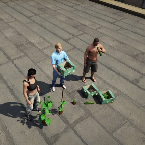 [PROPS] Plants - cucumber thumbnail 2