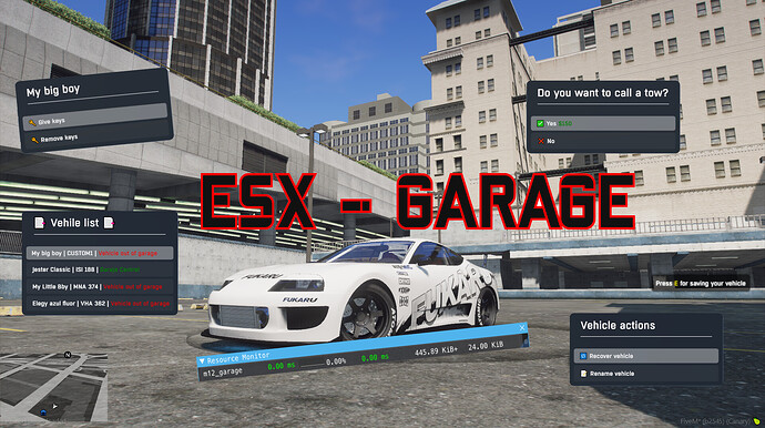 [DEPRECATED] [PAID] [ESX] M12 - Garage Thumbnail