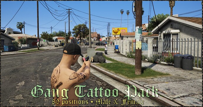 [ADDON] Gangster Tattoo Pack - RCore Tattoo Thumbnail
