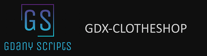[PAID] [ESX] GDX Clothes shop [RELEASE] Thumbnail