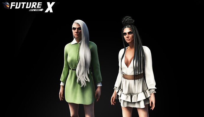 [PAID] FUTURE Female Clothing Pack [10] thumbnail 2