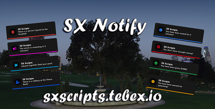 [PAID] [STANDALONE] SX Notify Thumbnail