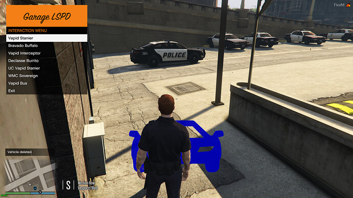 LSPDGarageMainMenu