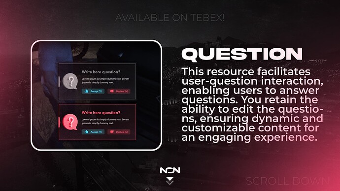 Advanced Notification | Question System - Job Notifications (Dispatch) thumbnail 4