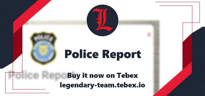 [Release] Police Report [PAID] [Standalone / QBCore / ESX / VRP] Thumbnail
