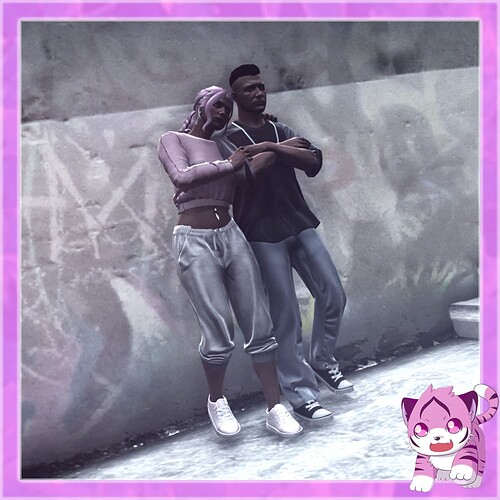 [Paid] Couple Lean Animation Thumbnail