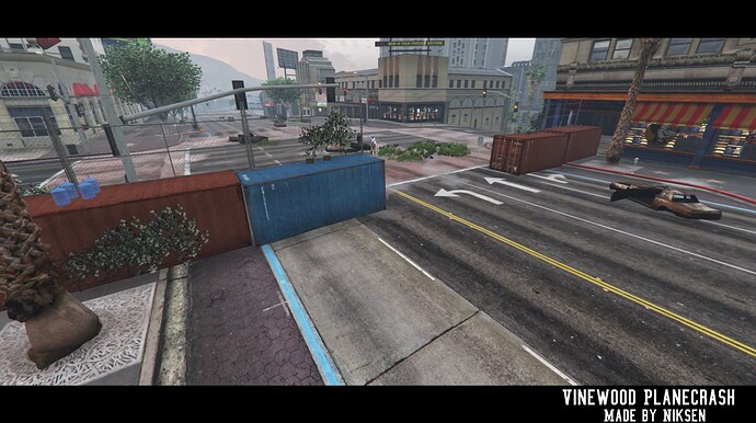 Vinewood Planecrash Apocalypse Map thumbnail 4