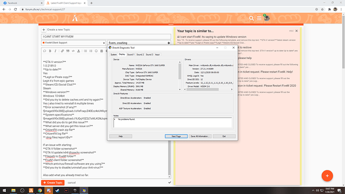 Everytime i launch fivem it crashes - FiveM Client Support - Cfx Forum