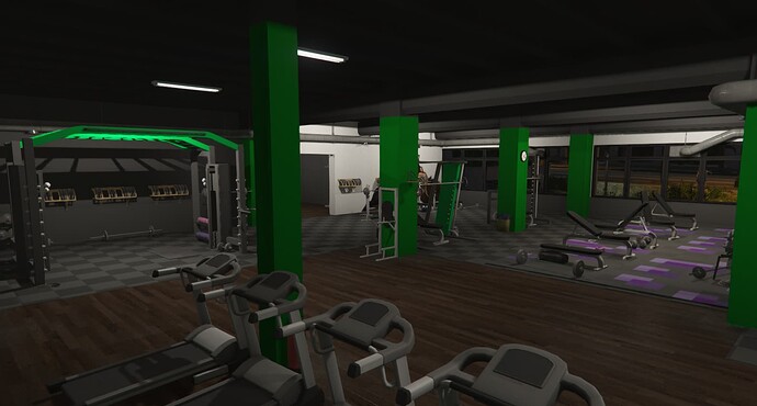 [MLO] GYM  Custom Props  Changeable colors  thumbnail 7