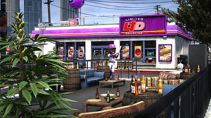 [PAID] Grove Street Ballas Gas Station [MLO] thumbnail 3