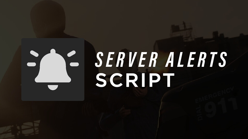 [FREE] AdrenCAD Server Alerts Script - FiveM Releases - Cfx Forum