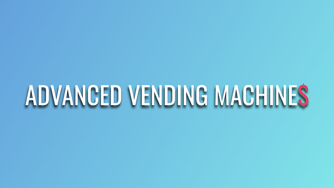 [PAID] [ESX/Standalone] Advanced Vending Machines Thumbnail