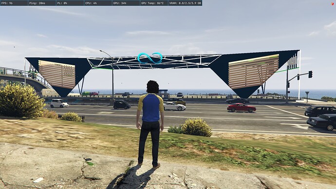 [Paid] Ocean Highway Garage Parking Screen Y-map thumbnail 2