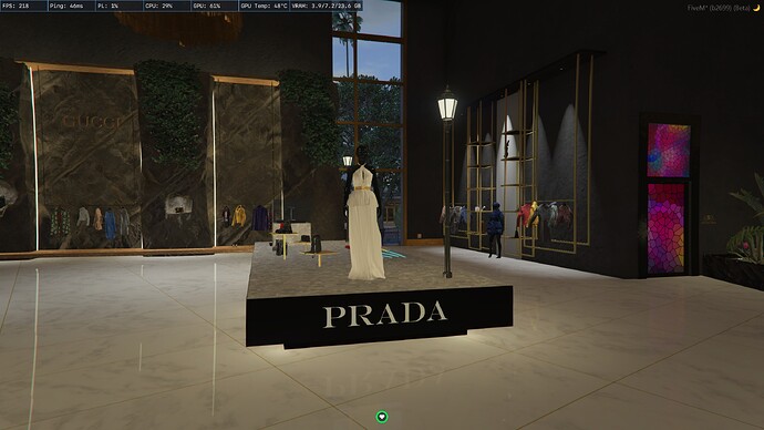 [MLO][PAID] Suiza Luxury Clothings store with chic lounge bar upstairs thumbnail 7