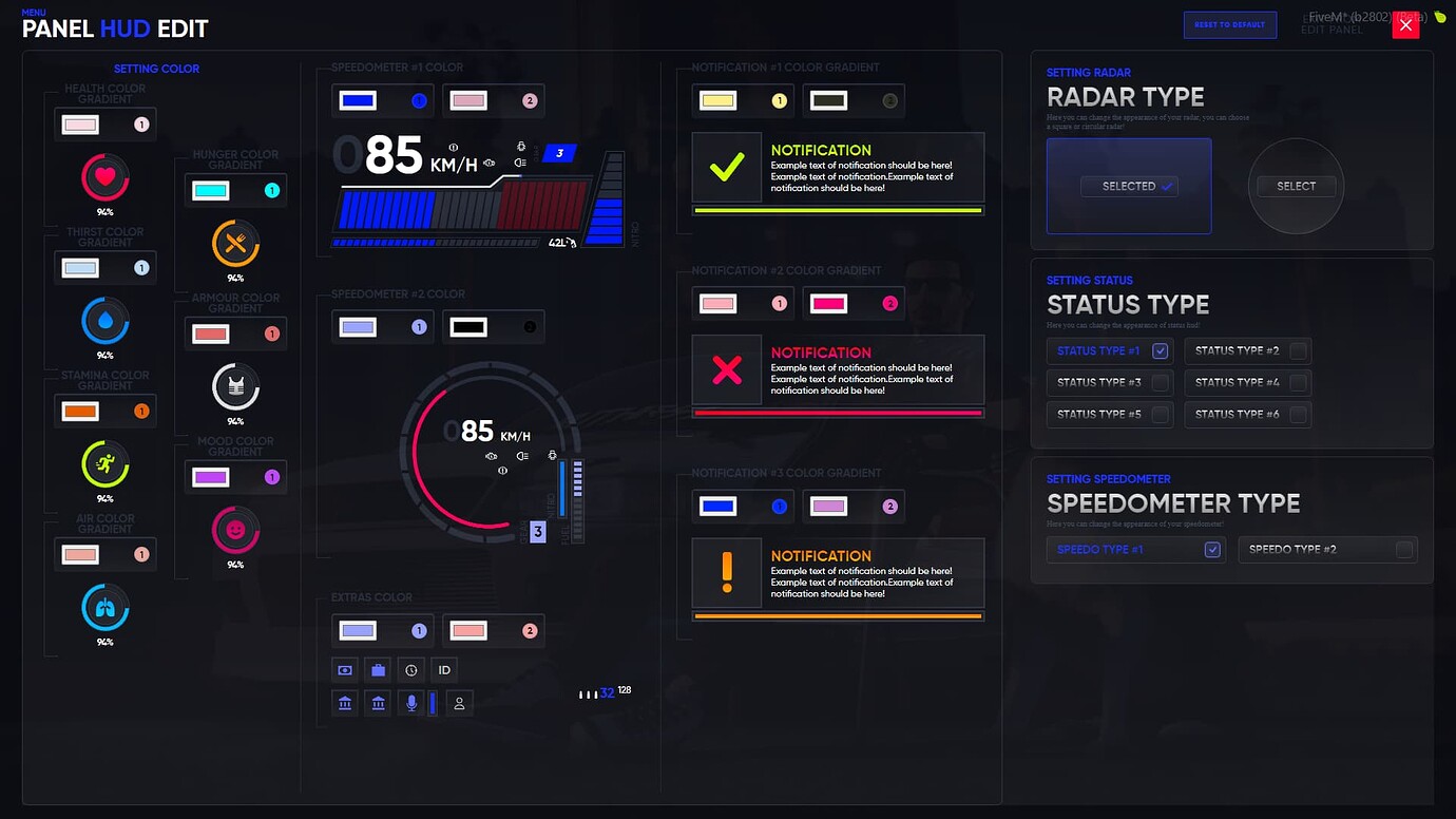 [ESX / QB] IF Advanced HUD V3 (Full Setting Menu) - FiveM Releases ...