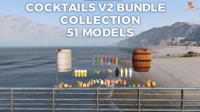[PAID] [PROPS] Cocktails V2 Thumbnail