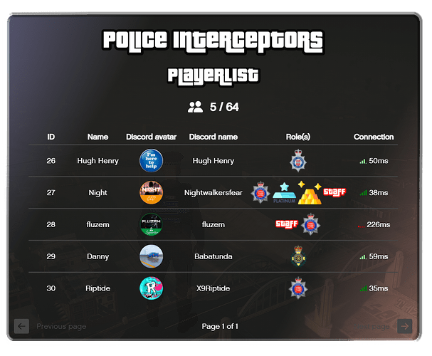 [PAID] Discord Linked Playerlist thumbnail 2