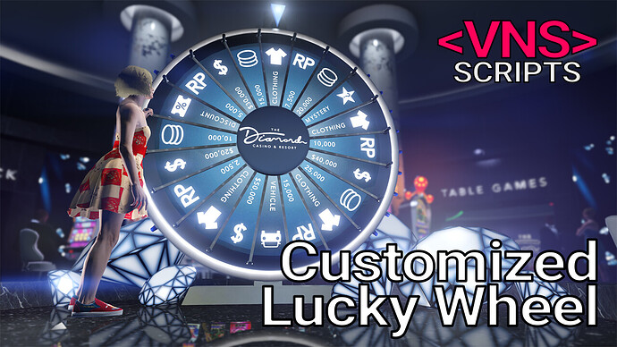 [ESX] [QB] Lucky Wheel With Sounds Thumbnail