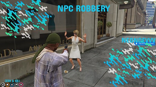 [PAID] [ESX & QBCore] Fivem NPC Rob Thumbnail