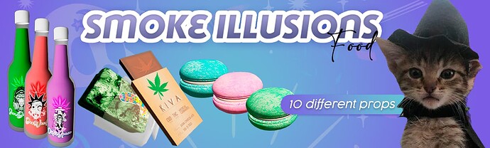 [PAID][FOOD] Smoke Illusions FoodProps Thumbnail