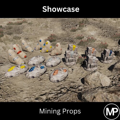 [NEW] Mining Ores Props Pack Thumbnail