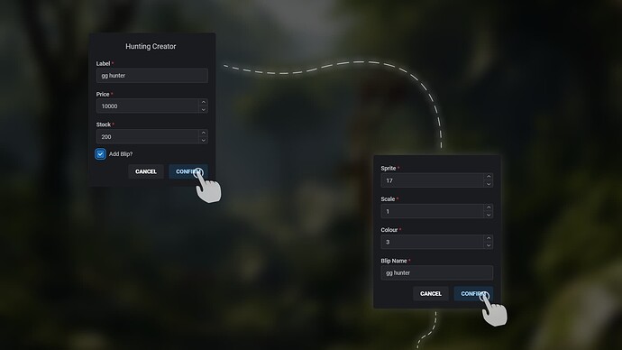 [Release] [ESX]/[QB] Hunting Creator Player Owned Business System thumbnail 2