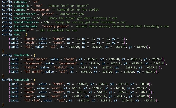 [ESX][QBCORE] Cops Duo Run (run for 2 players) thumbnail 3