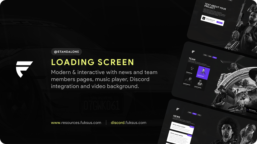Fuksus Loading Modern Loading Screen For Your Project Releases Fuksus Loading Modern Loading Screen For Your Project Releases