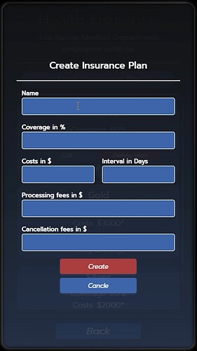 Insurance & Membershipsystem - ESX/QB - gpScripts thumbnail 6