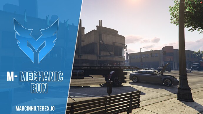 [PAID] [QBCore/ESX] - m-MechanicRun - Multiple Locations - Mechanic Activities Etc! Thumbnail