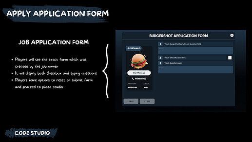 Job Application System | Ingame Forms Creator | [QB / ESX] thumbnail 9